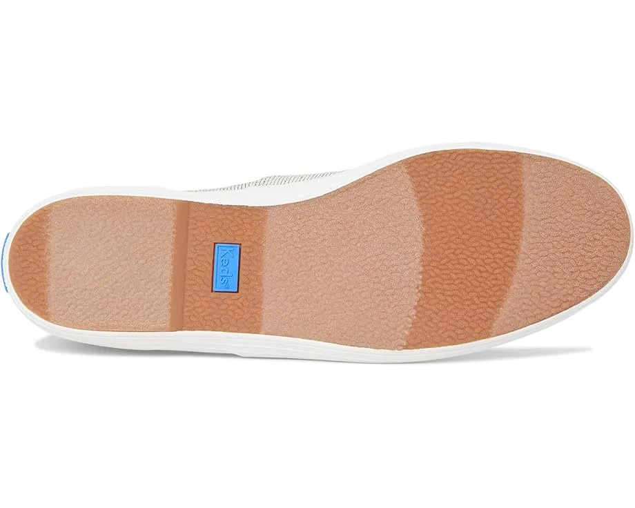 Keds Champion слипоны с круглым носком и лаконичным дизайном