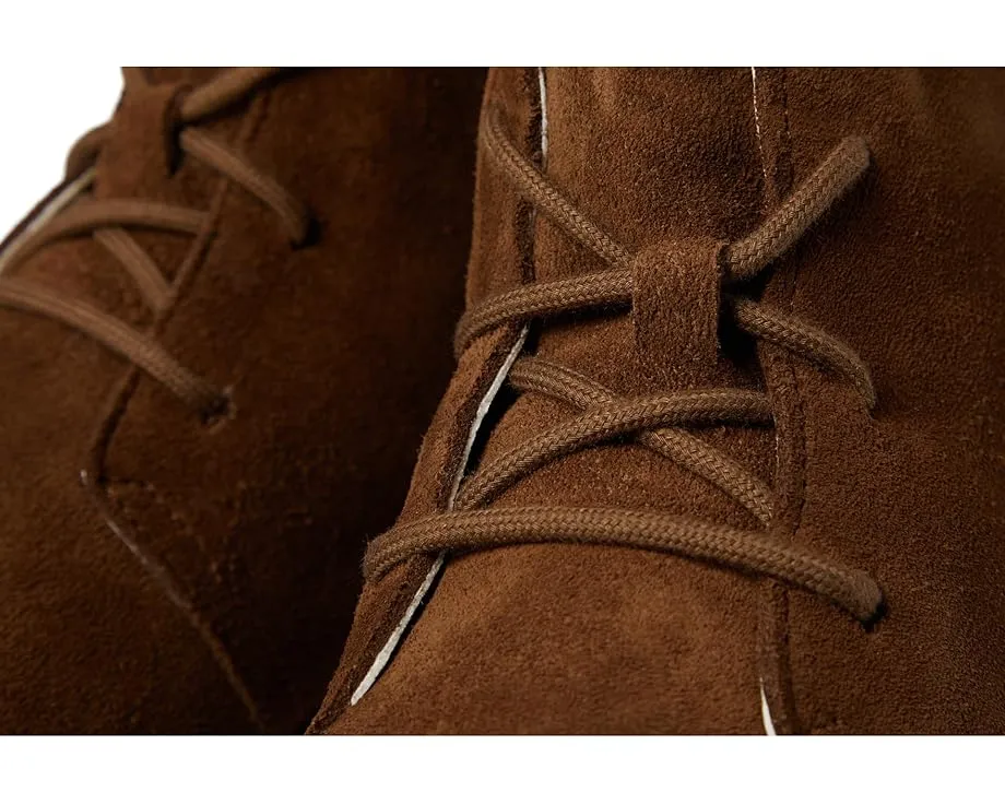 Ботинки Birkenstock Uppsala Mid на шнуровке из замши с подкладкой из овчины