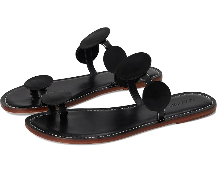 Сандалии Bernardo New Moon без каблука с кожаными дисками и удобной стелькой