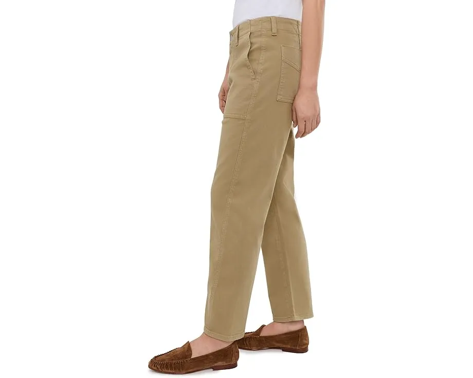 Брюки Analeigh Mid-Rise Utility Pants в стиле утилитар с средней посадкой в цвете Khaki Sand