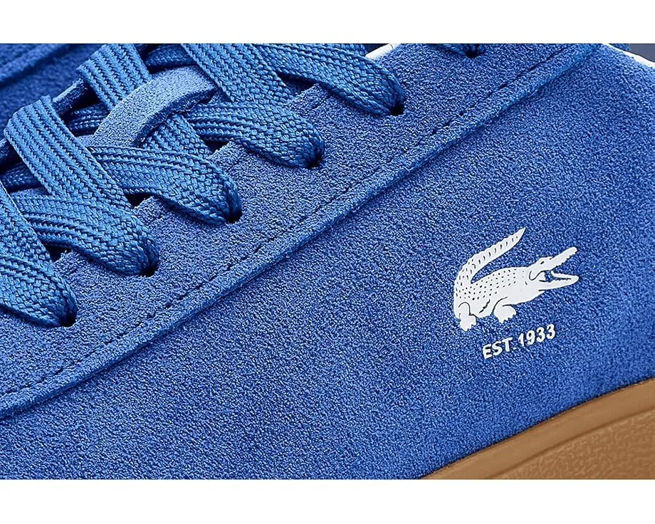 Кроссовки Lacoste Baseshot из замши с кожаными деталями