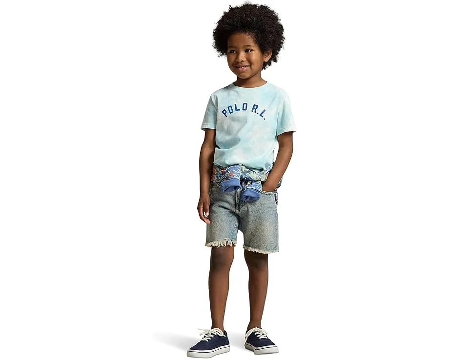 Логотип Tie-Dye модель из хлопка Polo Ralph Lauren с принтом