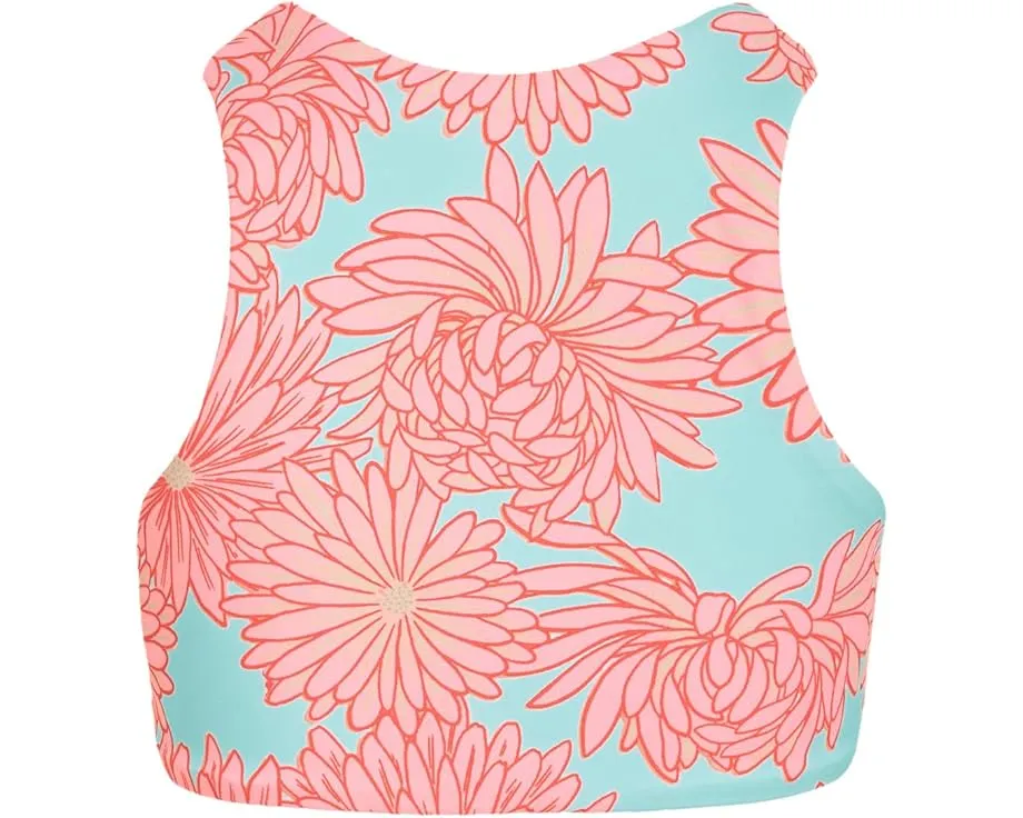 Детский обратный комплект бикини Maaji Kids Tropical Bloom Seastar с тропическим принтом