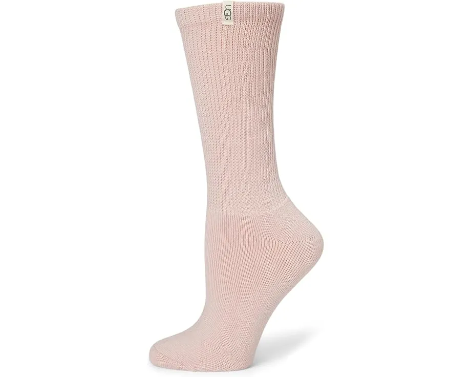 Носки UGG Shealy Cozy Crew с резинкой и логотипом из смеси акрила и шерсти