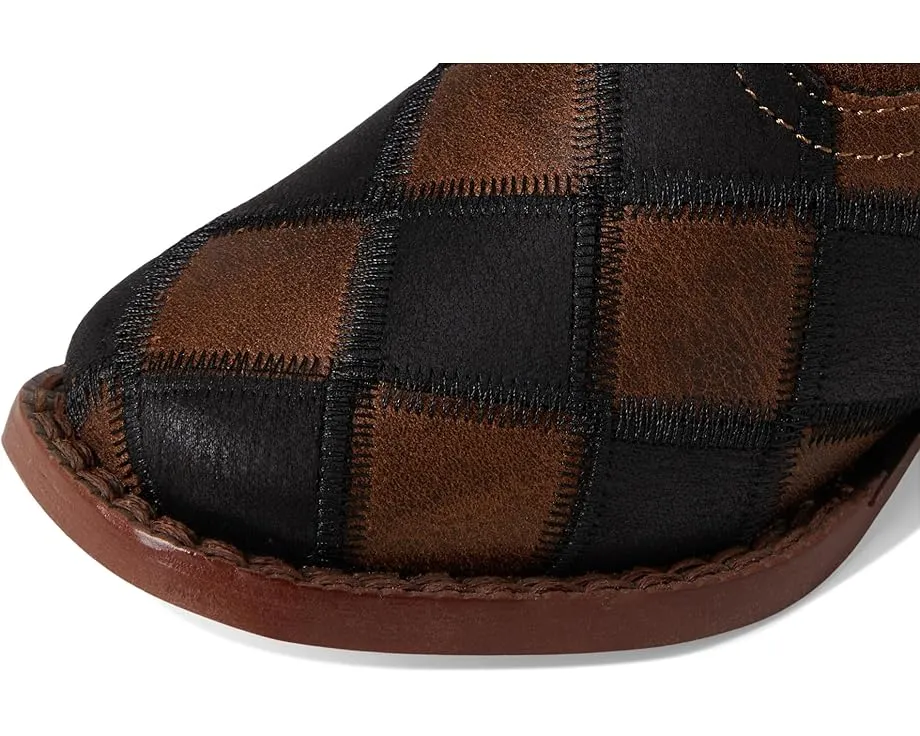 Детские ботинки Bird Blocks с квадратным носком и боковой молнией