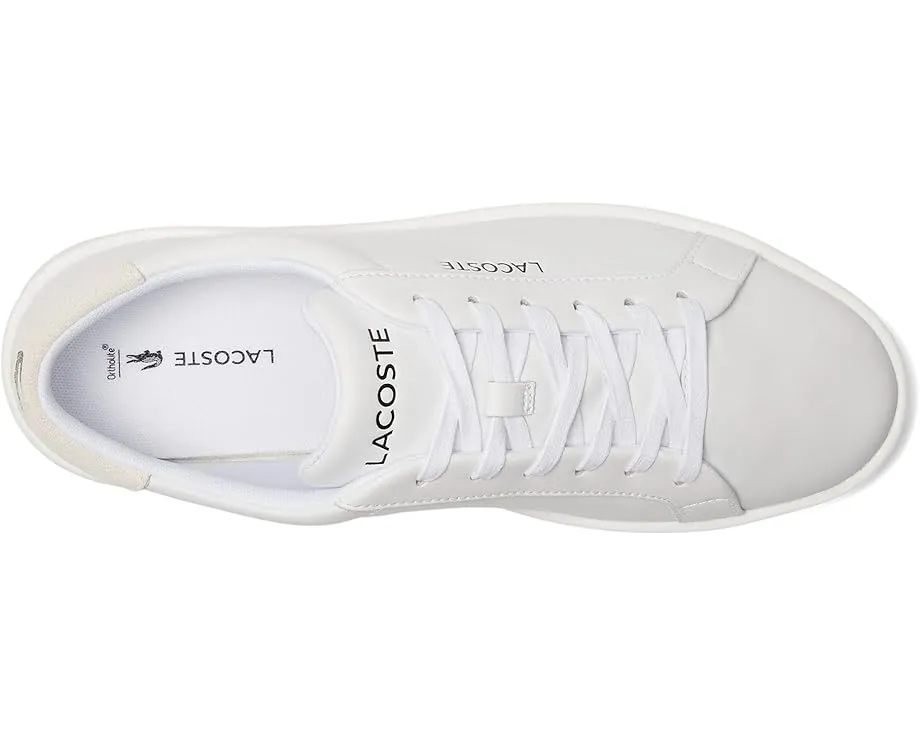 Кроссовки Lacoste Courtderby из премиальной кожи с круглым носком