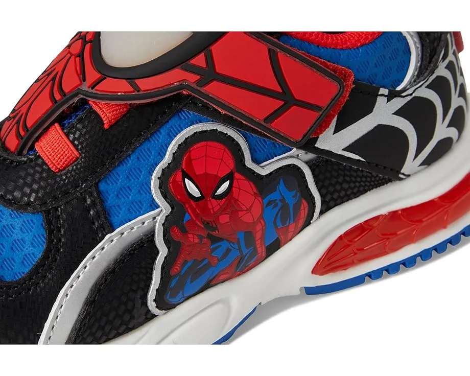 Кроссовки светящиеся Spiderman для малышей с сетчатым верхом Ground Up