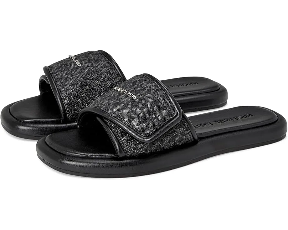 Сланцы Suki Flat с квадратным носком и регулируемой застежкой MICHAEL Michael Kors