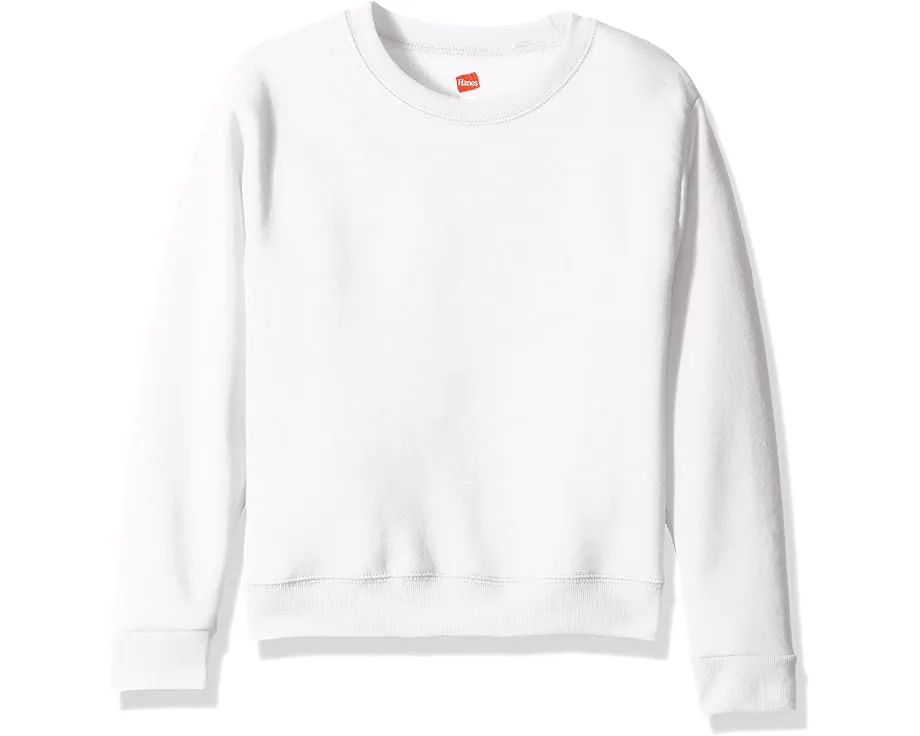 Худи Hanes Girls Big с принтом из экофлиса