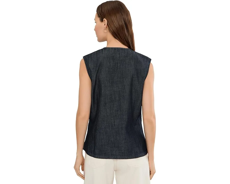 Джинсовый жилет из легкого хлопка NYDJ