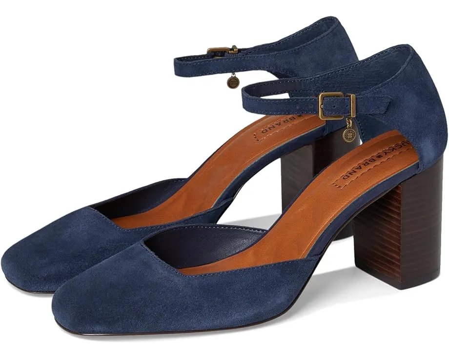Туфли Lucky Brand Kanira с замшевым верхом и квадратным каблуком