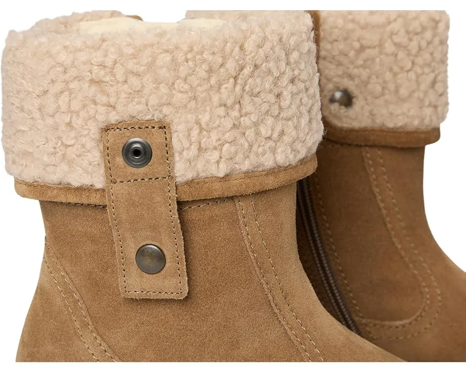 Ботильоны Gabor 52.770 на устойчивом каблуке с декоративной шерстью