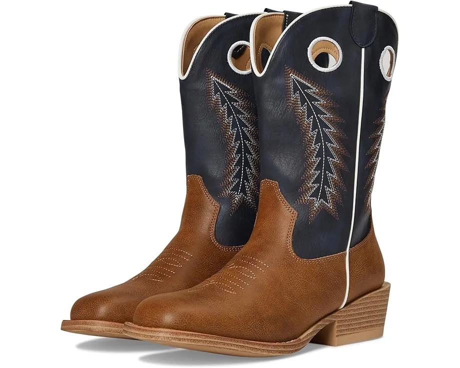 Ковбойские сапоги Roper Kids Walker с квадратным носком и перьевым швом