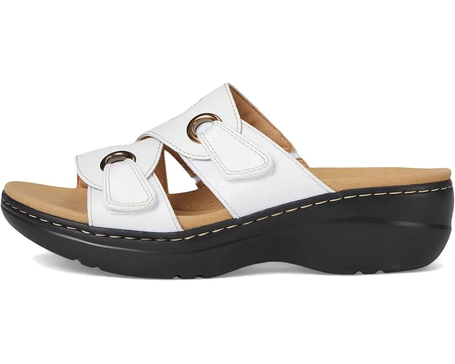 Сандалии Clarks Merliah 2 Cove на клиновидной подошве с застежками на липучках