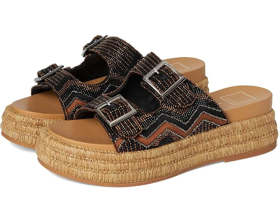 Сандалии Dolce Vita Wixie на платформе с бисерным текстильным верхом