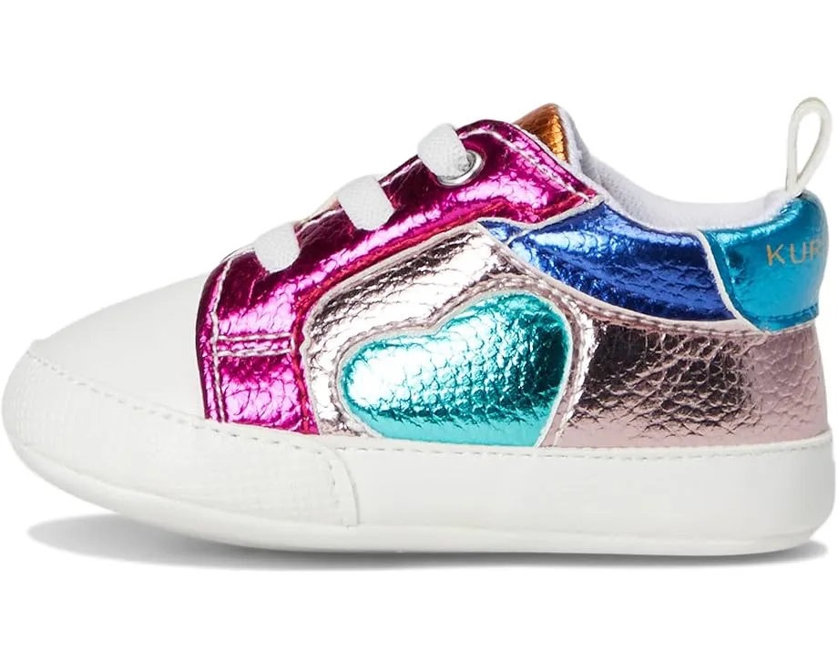 Детские кроссовки Kurt Geiger London Baby Luckson Heart с декором в виде сердца