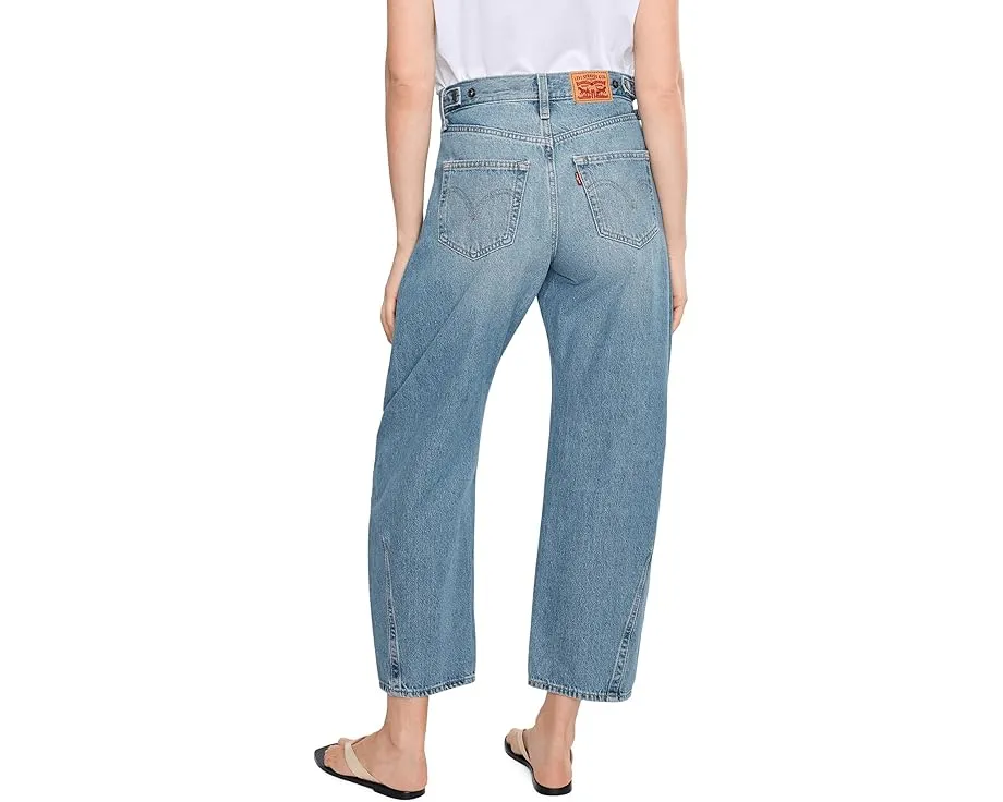 Джинсы Levi's Cinch Barrel с высокой посадкой и сужающимся силуэтом