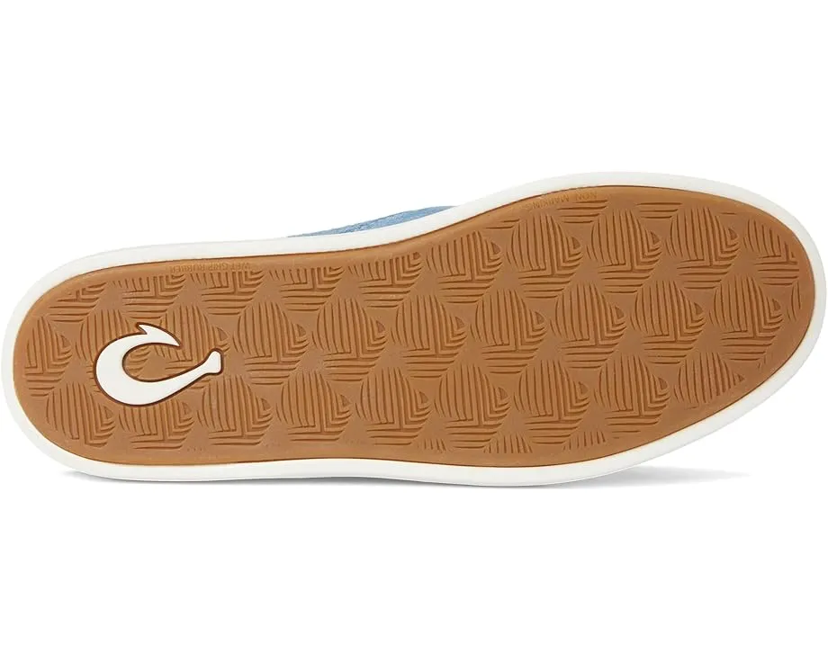 Сланцы OluKai Pehuea Luxe из замши с откидной пяткой