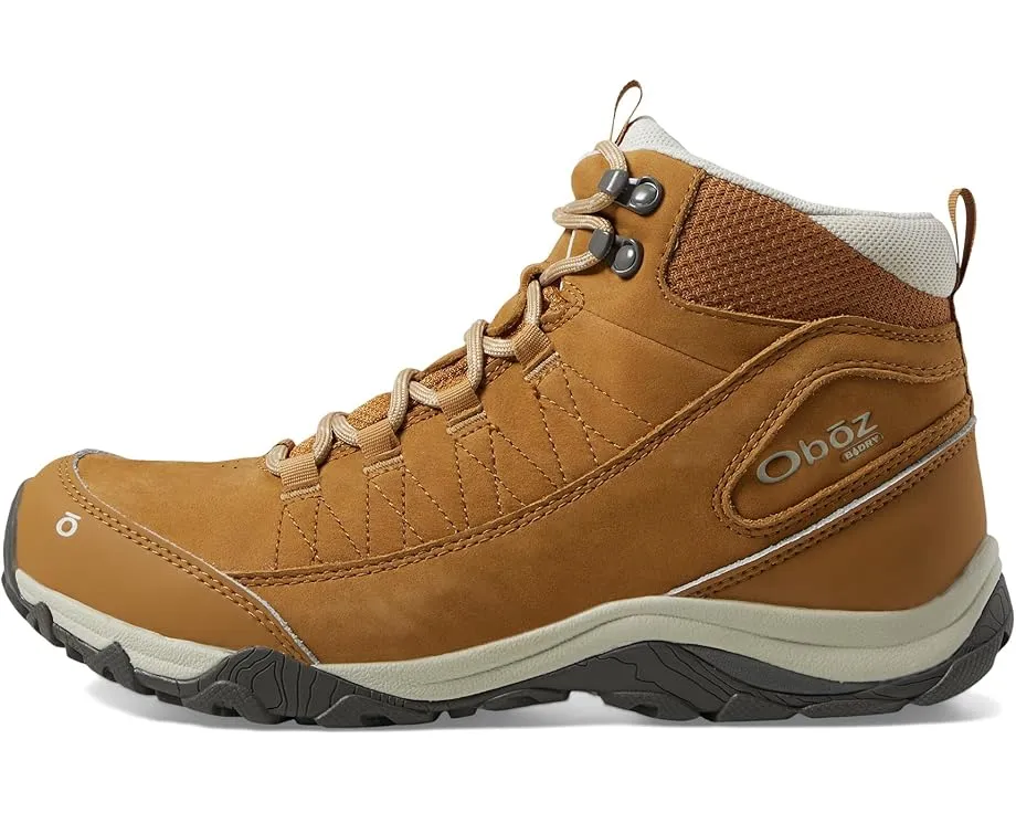 Ботинки Oboz Ousel Mid B-Dry из нубука с водонепроницаемой мембраной B-DRY