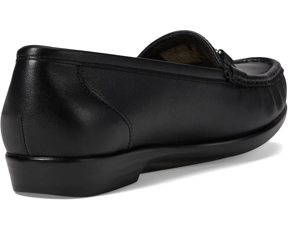 Мокасины SAS Metro Comfort Bit с металлической пряжкой и мягкой стелькой