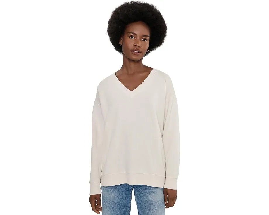 Свитшот Eileen Fisher Garment Dyed Terry V-Neck с v-образным вырезом