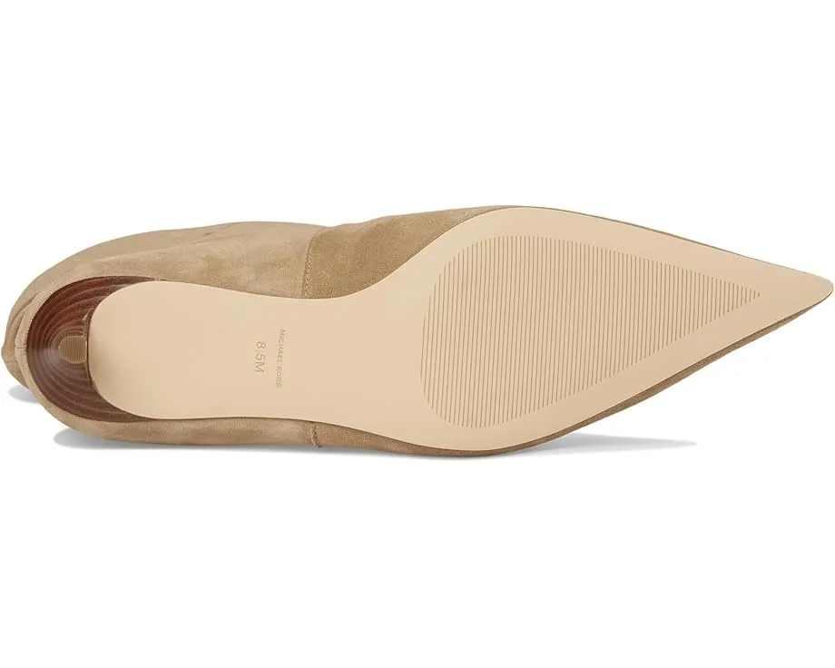 MICHAEL Michael Kors ботильоны Dawn Heeled Bootie на среднем каблуке из замши