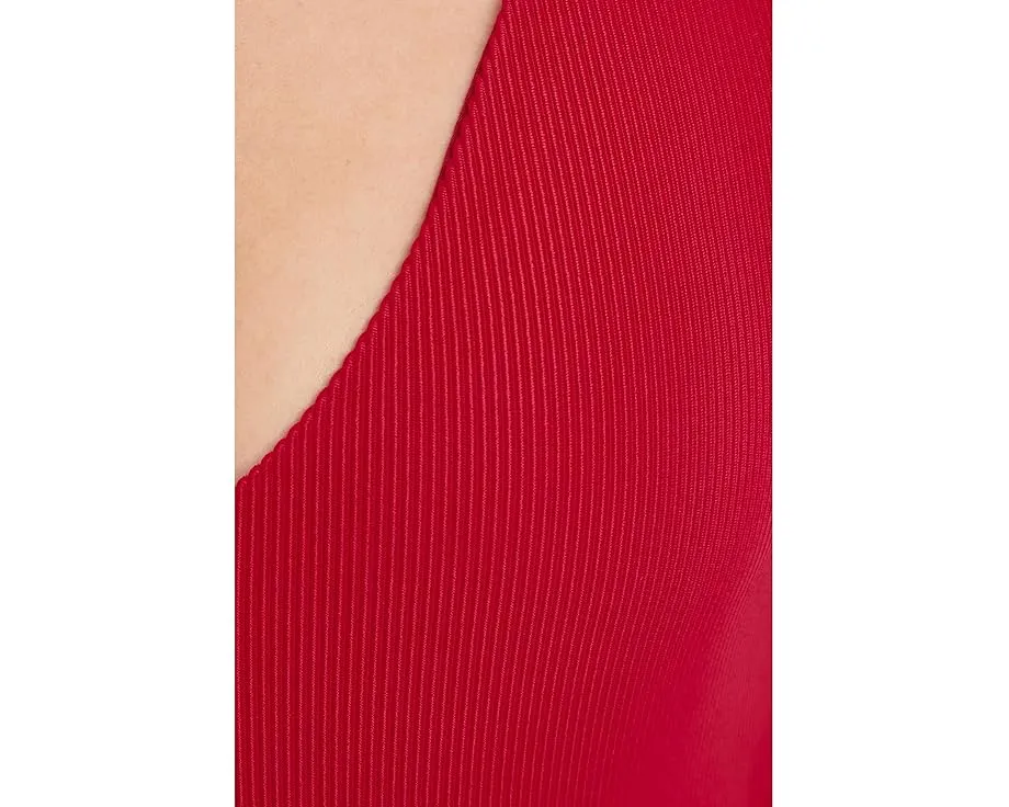 Beach Riot Цельный купальник Reese 1 PC с глубоким V-вырезом и регулируемыми бретелями