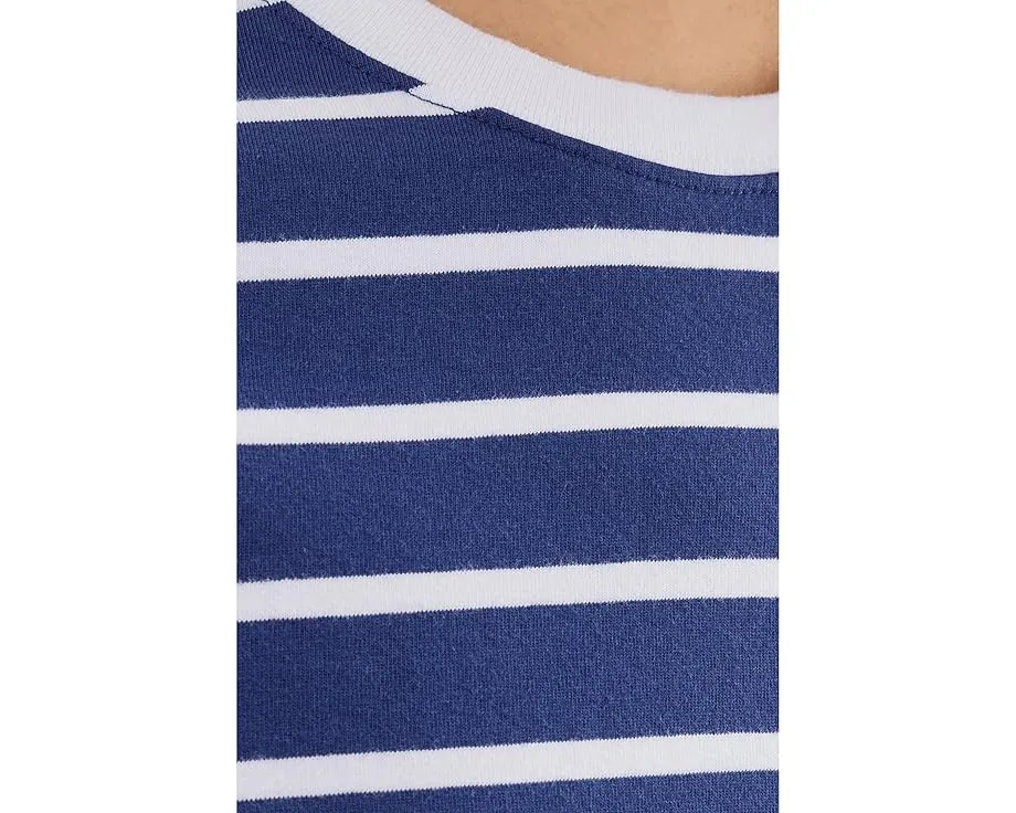 Футболка Baby Tee от Madewell с круглым вырезом в полоску