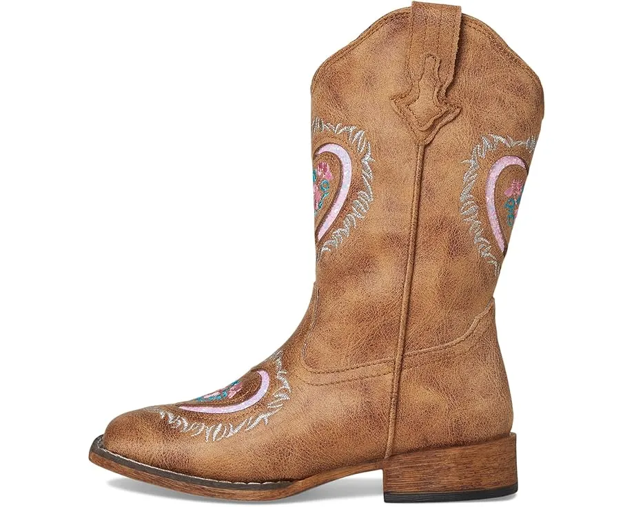 Ботильоны Lydia с вышивкой и стразами от Roper