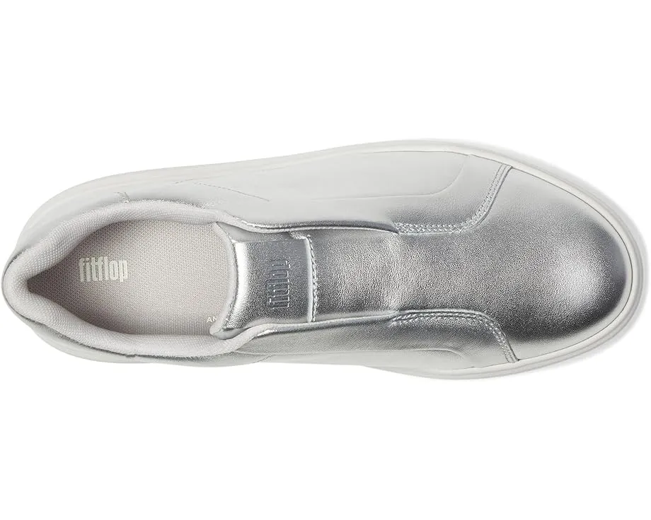 Кроссовки FitFlop Rtg без шнурков из мягкой кожи для повседневной носки