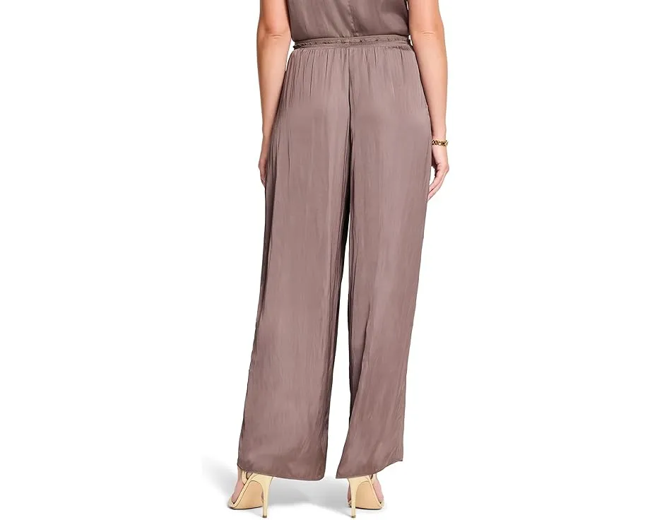 Брюки NIC+ZOE 31 Glossy Sheen Pull-on с широкими штанинами