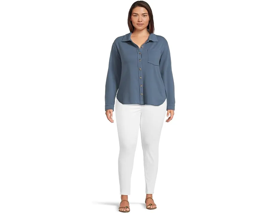 Шакет Long Sleeve Button Front с накладным карманом от Mod-o-doc