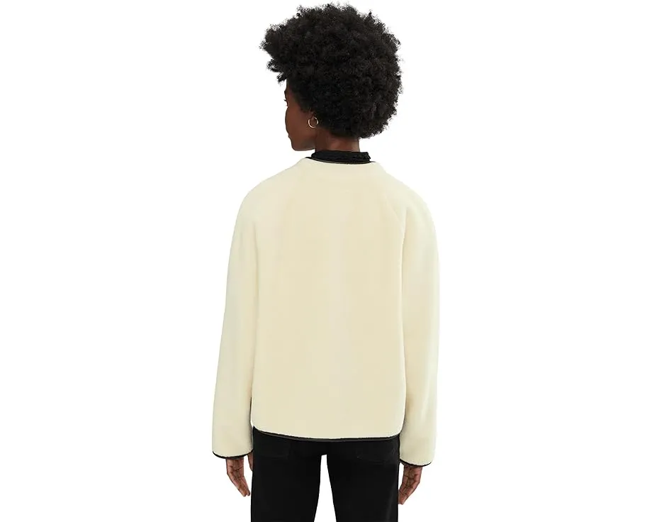 Куртка Sanctuary Powder Sherpa из искусственного меха с контрастной отделкой