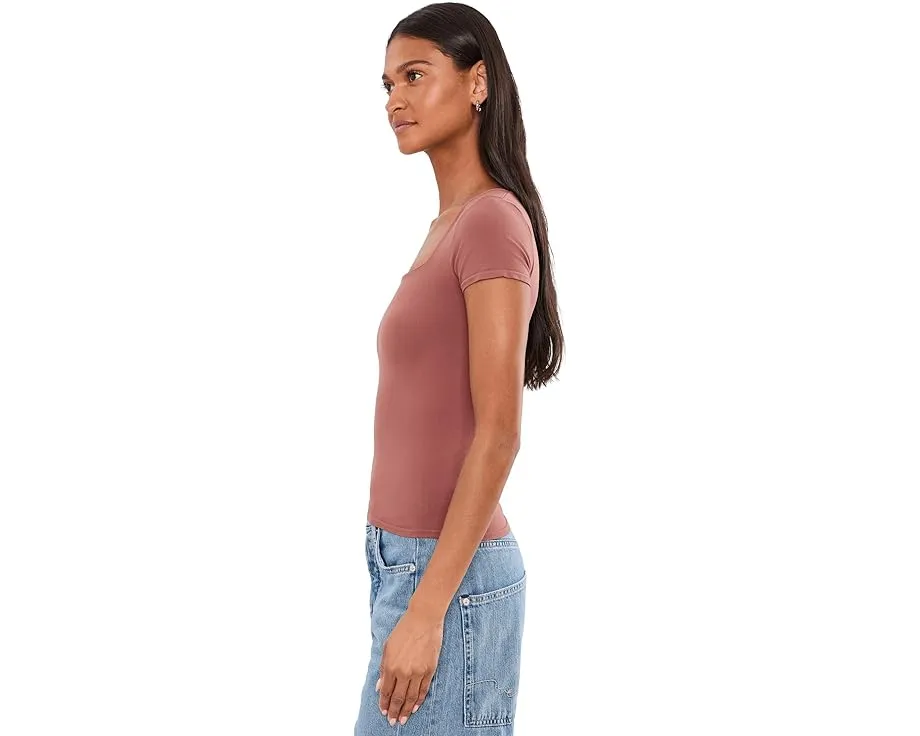 Футболка Clean Lines Sunfade Baby Tee от Free People