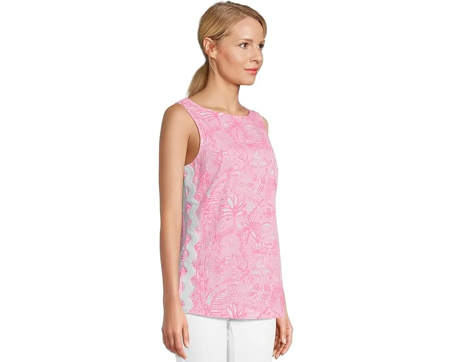 Туника Palmita с уникальным принтом от бренда Lilly Pulitzer