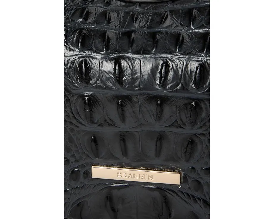 Кроссбоди Percy от Brahmin в форме полумесяца с регулируемым ремнем