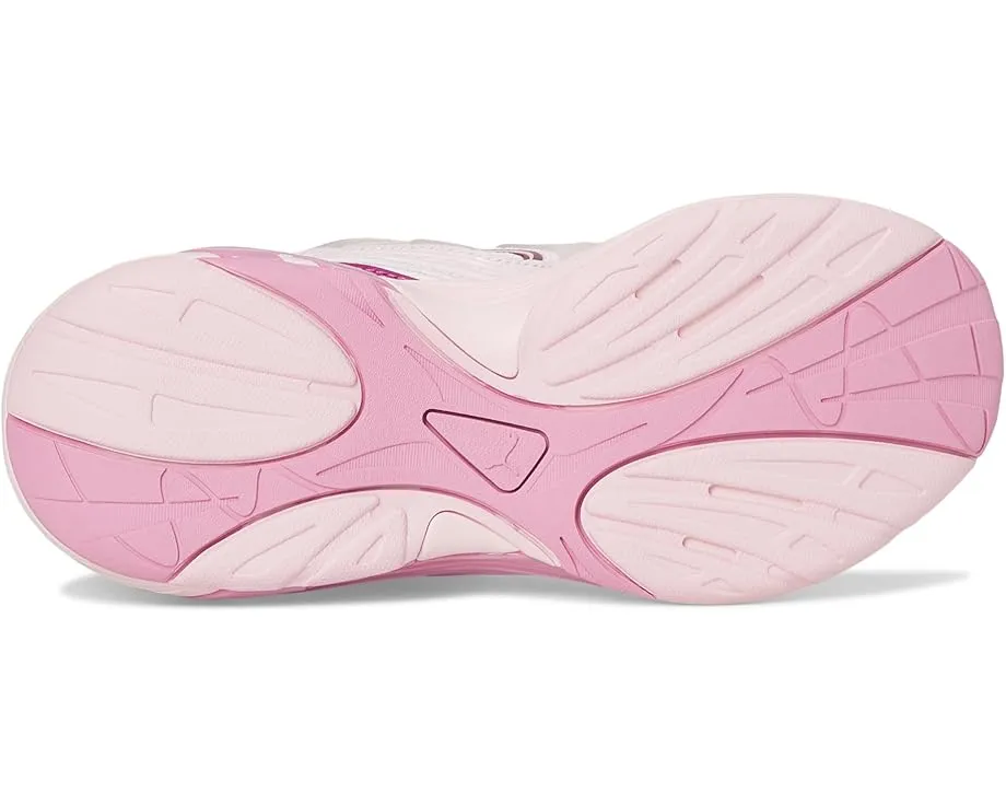 Детские кроссовки PUMA Kids Inverse с перламутровой кожей и полупрозрачной клеткой