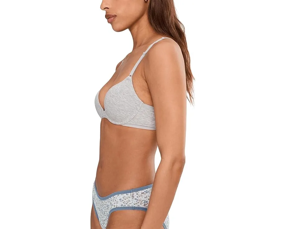 Бюстгальтер Natori Bliss Cotton Convertible T-Shirt Bra из хлопка пима с регулируемыми бретелями