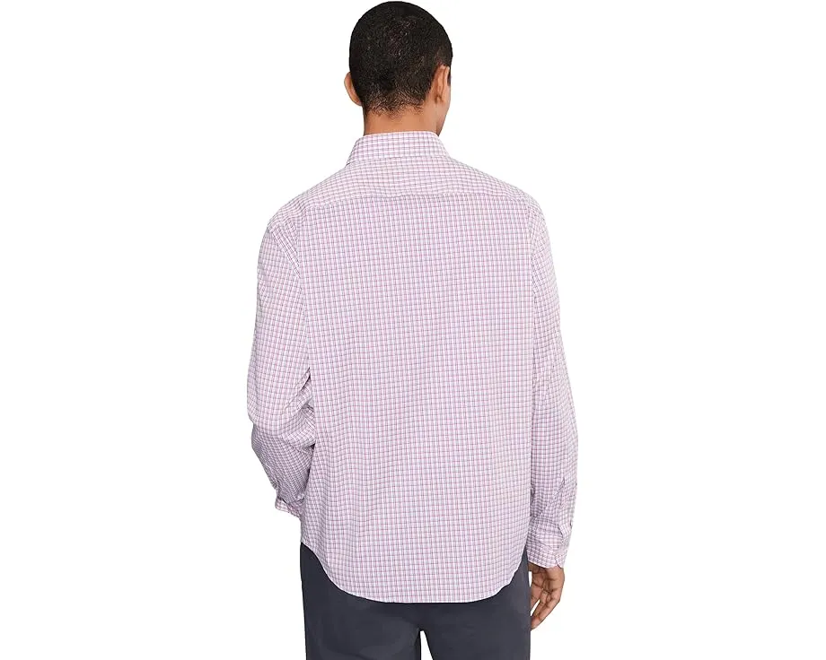 Рубашка UNTUCKit Cotton Tek Marten с длинным рукавом и клетчатым принтом