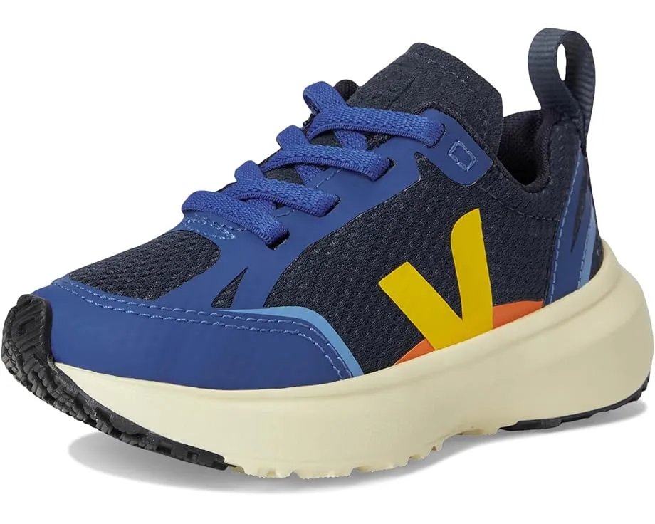 Детские кроссовки VEJA Small Canary Light Alveomesh с сетчатым верхом