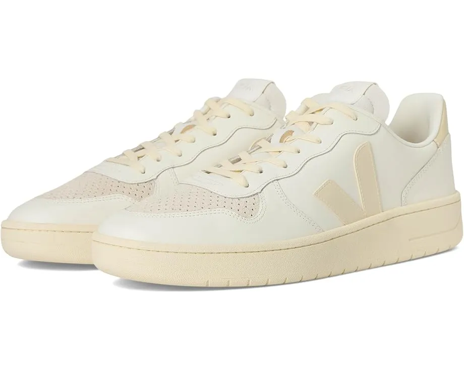 Кроссовки VEJA V-10 Prime из бычьей кожи с Уругвая и стелькой ЭВА