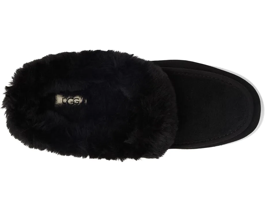 UGG Ansley Mule мюли из замши с овчиной и подошвой для дома и улицы