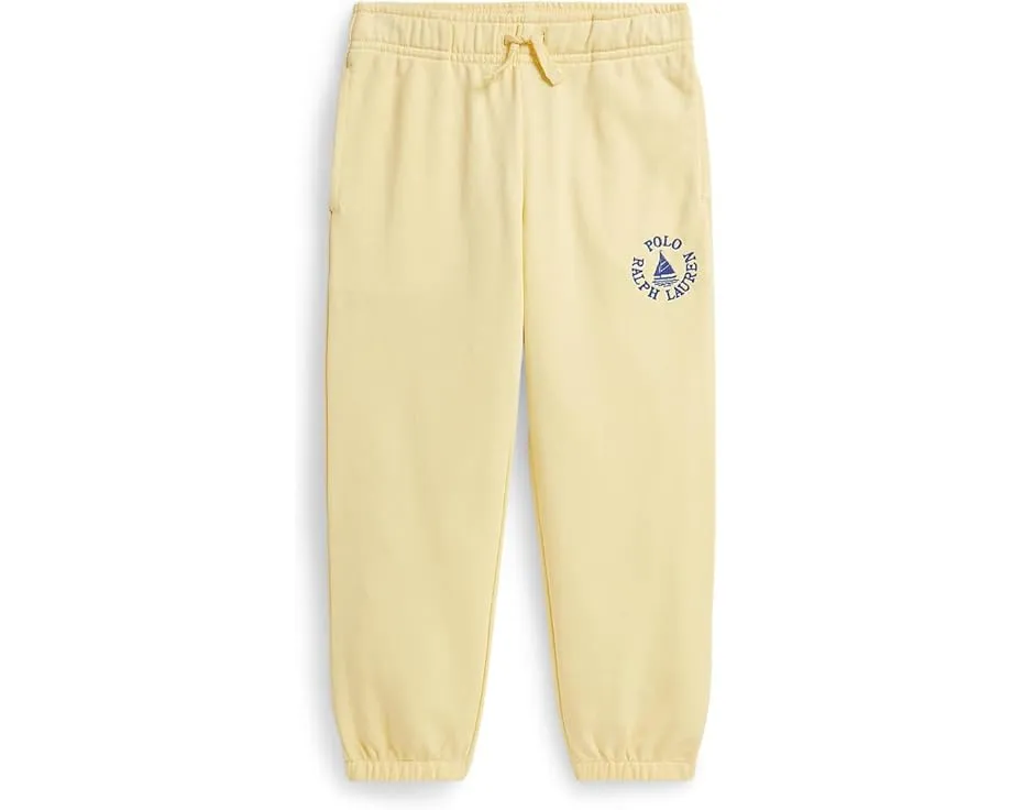 Polo Ralph Lauren Kids Спортивные брюки с логотипом из французского футера для малышей и детей