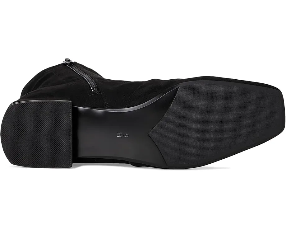 Ботильоны Vaneli Elisia из эластичного замша с квадратным носком