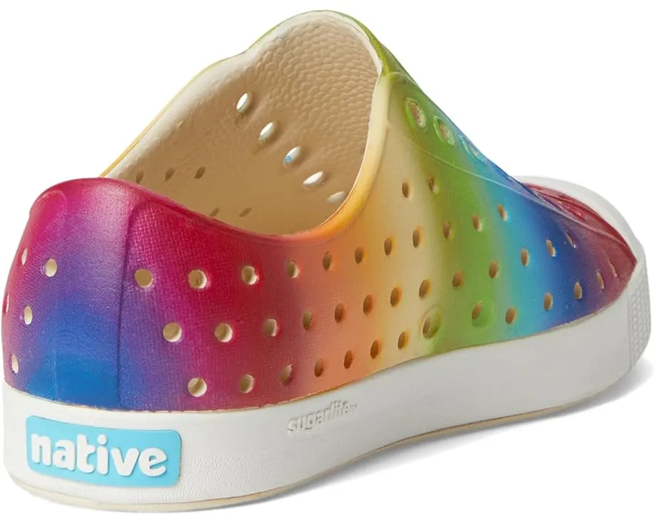 Native Shoes Kids Jefferson Print с перфорацией и легкой подошвой EVA