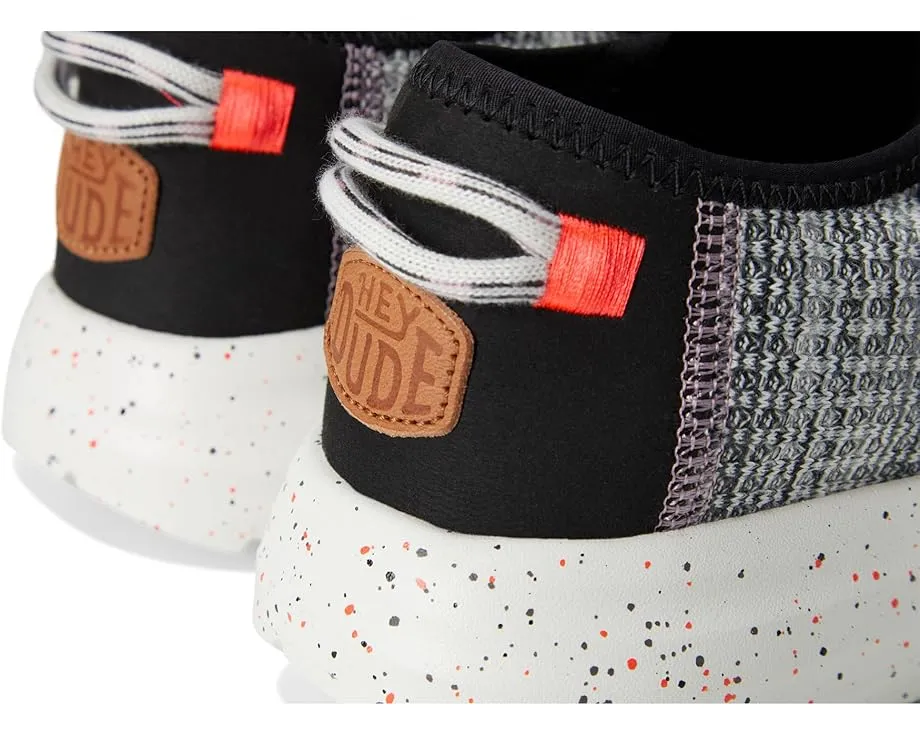 Кроссовки Hey Dude Sirocco Multi Knit с эластичными шнурками и сетчатым верхом