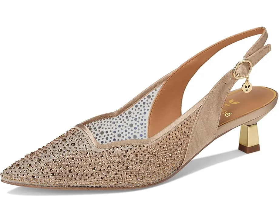 Туфли Aleksa на каблуке с мысом и стропой от J. Renee