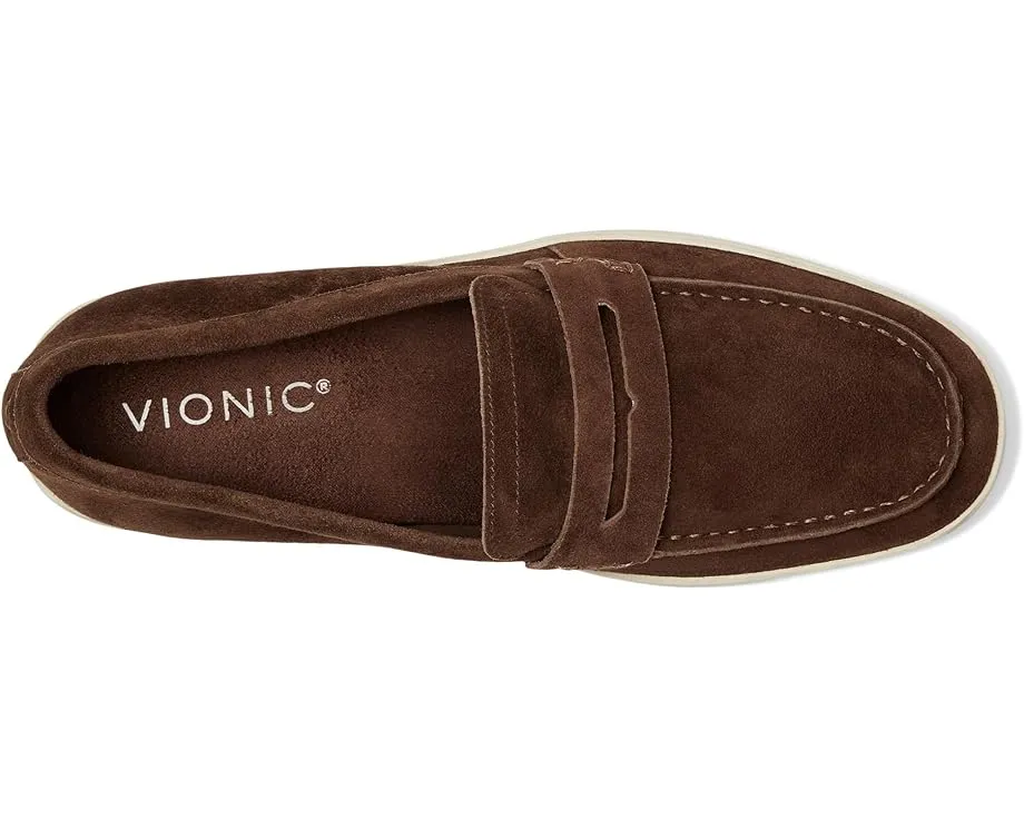 Мокасины VIONIC M Uptown с мягкой замшей и складной конструкцией