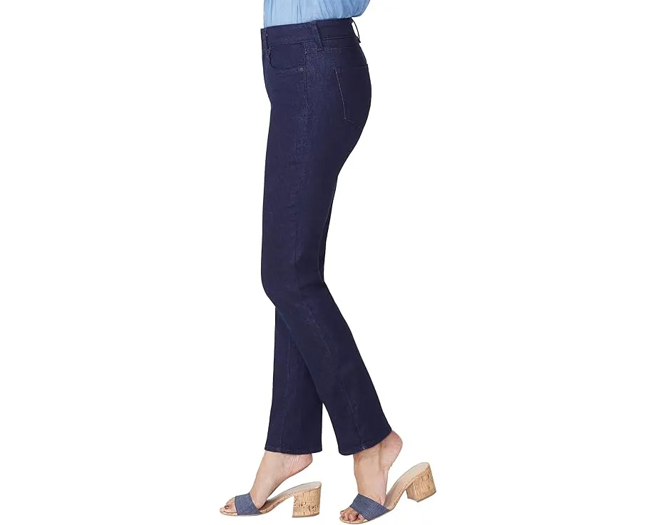 Джинсы NYDJ Sheri Slim с зауженным кроем и легкой тканью в цвете Rinse