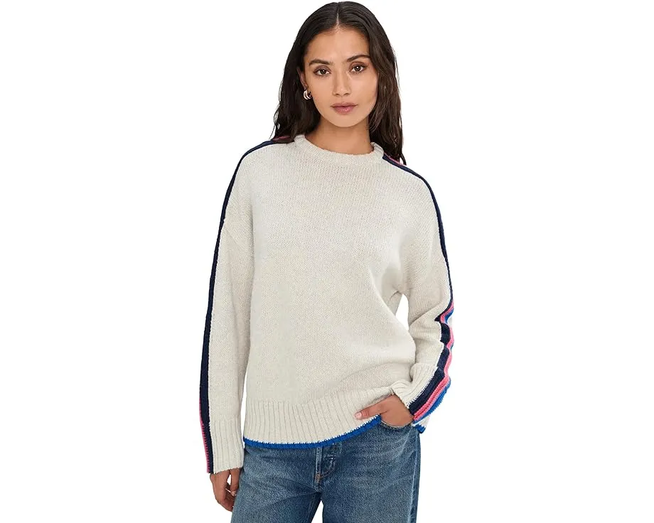 Свитер Faherty Heirloom Cotton Summit Pullover из органического хлопка с резинками
